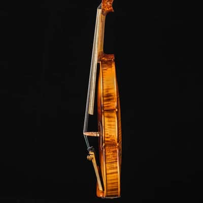 SONG Baroque 5 strings Violin 4/4 Full size, Flames maple back with Beautiful drawing, Great sound image 3