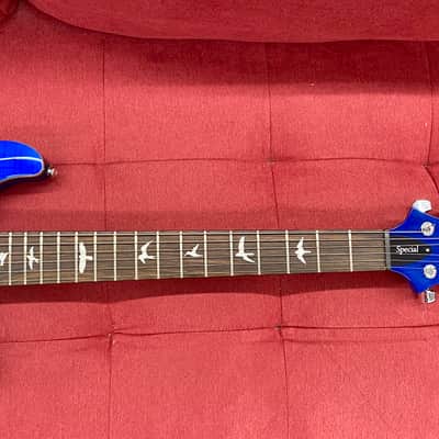 PRS SE Special Semi-Hollow Electric Guitar - Lake Blue w/ Gig Bag image 8