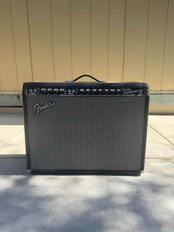 Fender '65 Twin Reverb Reissue 85-Watt 2x12" Guitar Combo 1991 - Present - Black image 1