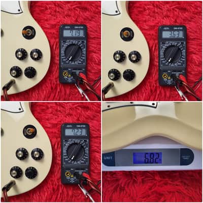 Super Rare 1989 Greco SS-70S - White - SG Special with 3 x Hot Lick P-90 Pickups - All Original - Made In Japan MIJ image 24