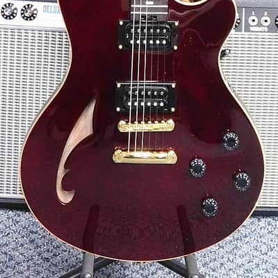 2025 EVH SA-126 Standard Semi-hollowbody Electric Guitar! Wine Red! VERY NICE!!! image 2