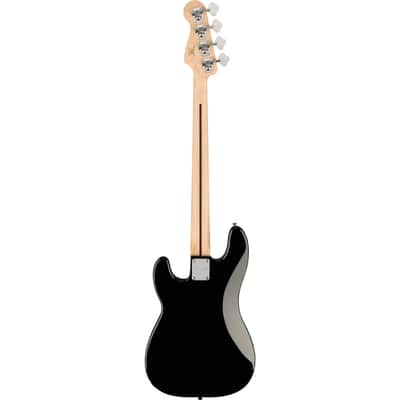 Squier Affinity Series PJ Precision Bass Guitar - Black image 4