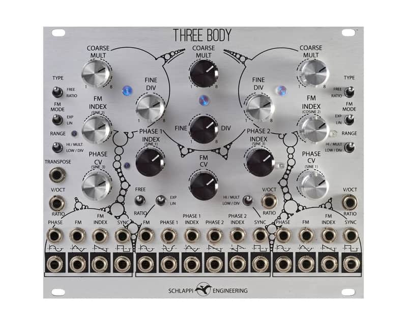 Schlappi Engineering Three Body Triple Oscillator - Silver image 1