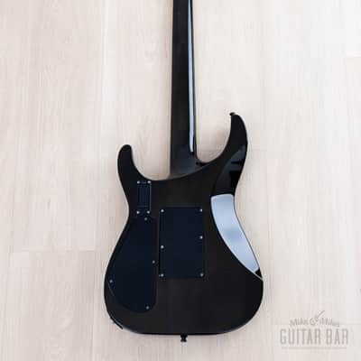 2008 Jackson Stars Soloist SL-TN01EMG Trans Black w/ Flame Maple Top, EMG 81 & Floyd Rose, Japan image 3