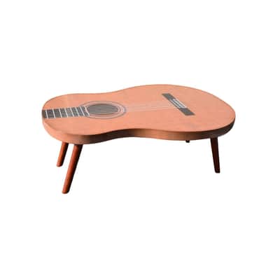 Acoustic Guitar Coffee Table – Music Lover Living Room Table image 4
