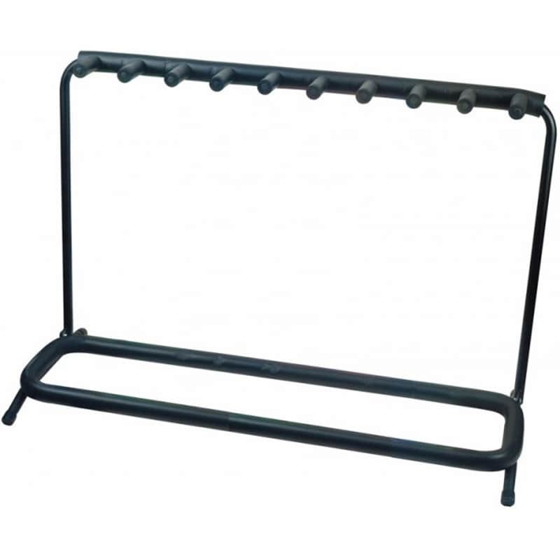 ROCKSTAND RS 20863 B/1 E-/Bass- Gitarrenständer 9-fach schwarz image 1