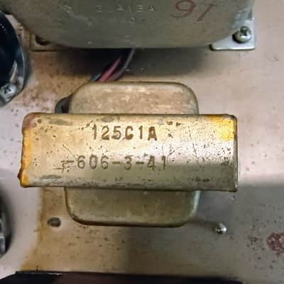 1964 Fender Bassman 6G6-B/C Blonde amp head image 12