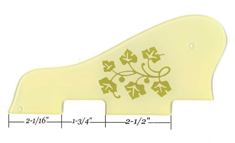 Gibson ES-295 1952-57 Creme & Gold Floral Pickguard | Reverb