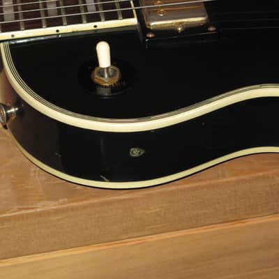 Vintage 1970s Lawsuit Black Beauty Single Cut - Made in Japan - Original Maxon Pickups Mann (Ibanez) image 12