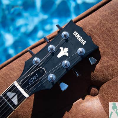1981 Yamaha SG-800 - Oil Stain Finish (Brown) -Made in Japan - Pro Set Up w Perfect Frets/Action/Intonation image 3