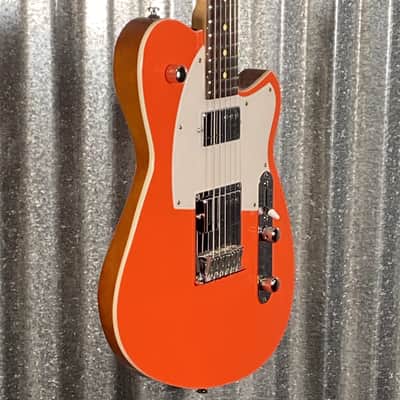 Reverend Charger Cleancut Feisty Red Railhammer Guitar #69916 image 5