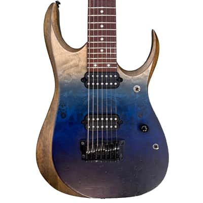 Ibanez RGD7521PB-DSF Standard 2021 - Present - Deep Seafloor Fade Flat image 2