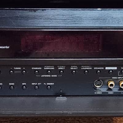 Pioneer Pioneer VSX-D711 A/V receiver with Dolby Digital, DTS, and Dolby Pro Logic II 90s  - Black image 4