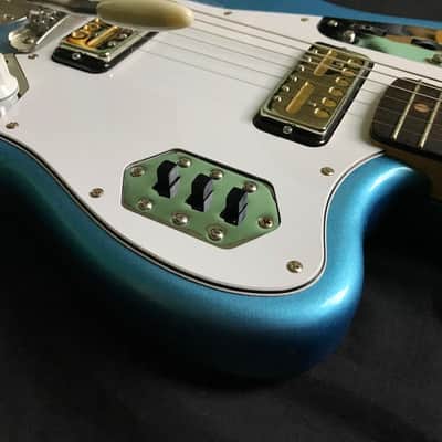 Revelator Guitars Jagster Full Scale Pelham Blue w/ Competition stripes *Special Labor Day Pricing* image 13
