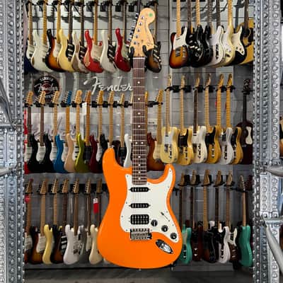 Immagine Fender   Stratocaster American Special Hss Refin Orange - 2