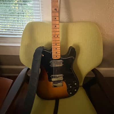 Fender Telecaster Deluxe 1975 - Tobacco sunburst image 2