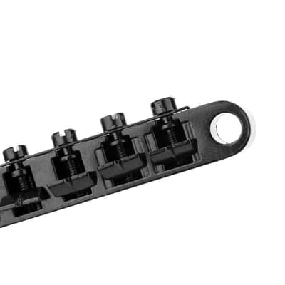 Brio Tune-O-Matic Bridge Les Paul  Black image 2