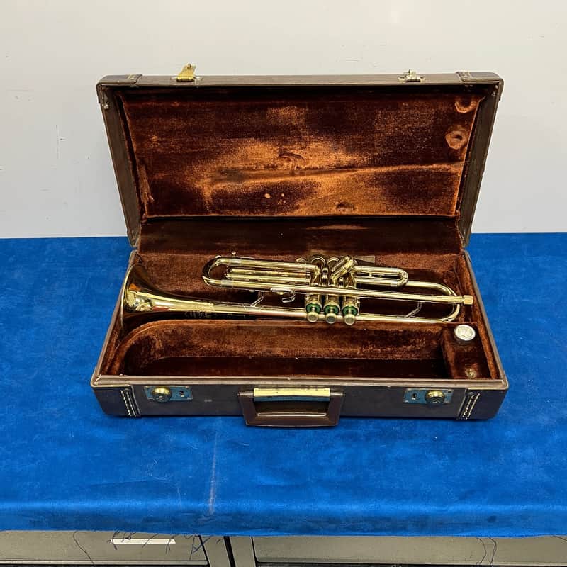 Vintage Olds Ambassador Bb Trumpet with Original Case Just Serviced image 1