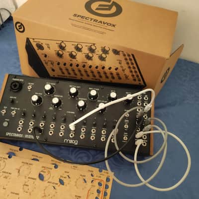 Moog Spectravox Semi-Modular Analog Spectral Processor 2024 - Present - Black with Wood Sides image 2