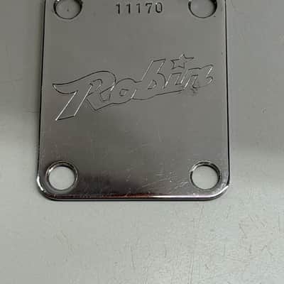 Robin Neck Plate 80s - Chrome For Ranger Raider freedom bass and more image 3