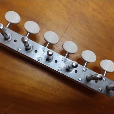 Vintage 1960's-1970's Waverly Strip Tuners - 6/Side - Very Clean image 2