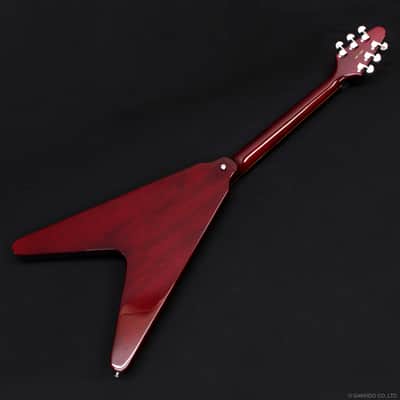 Edwards E-FV-120D Cherry Red, Flying V Style, Seymour Duncan Pickups, 2022 Brand New image 3