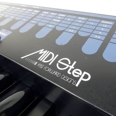 Fast Forward Designs Midistep bass pedals midi controller with Flight Case,  power supply Bluetooth midi dongle image 4