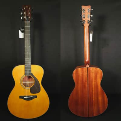 Yamaha FS5 GL Gloss Red Label Acoustic Guitar w/Hard Shell Case image 2