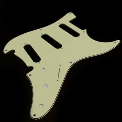 Replacement Guitar Pickguard For G&L SkyHawk, 3ply Mint Green