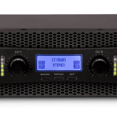 Crown Audio XLS 1502 Two-Channel, 525 Watts @ 4-Ohms Stereo Power Amplifier (MINT) Bild 1