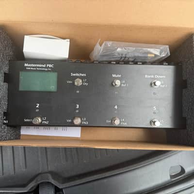 RJM Music Technology Mastermind GT/10 MIDI Foot Controller 2019