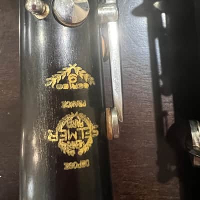 Selmer Clarinet RG Series 9 Bb 1963 - Grenadilla wood image 4