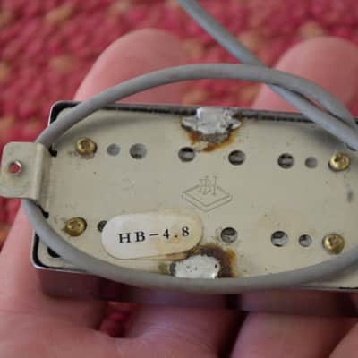 Hagstrom Viking Bass Pickup * Excellent condition, great sound! * - Chrome image 4