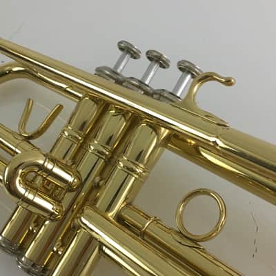 Vintage E.M Winston Brass Trumpet 475LTH Rare Original Band Brass Instrument Boston Massachusetts image 15