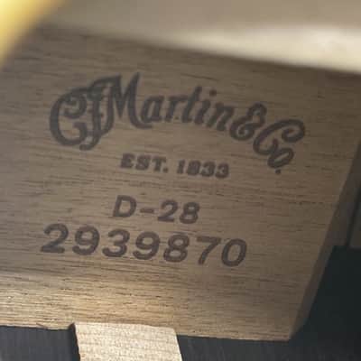 Martin D-28 Satin Standard Series 2025 Dreadnought Acoustic Guitar w/ Molded Hard Case & Free Pro Setup image 16