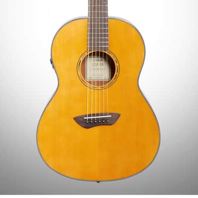 Yamaha CSFTA TransAcoustic Parlor Acoustic Guitar image 1