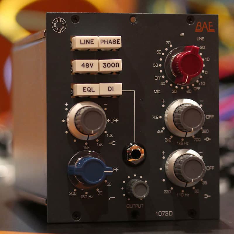 BAE 1073D Deluxe 500 Series Mic Pre / EQ Module image 1