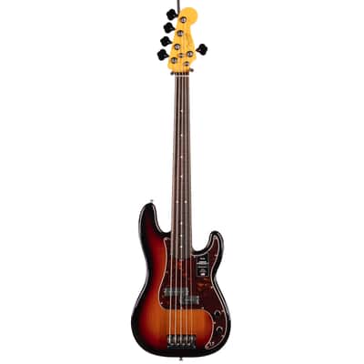 Fender American Professional II Precision Bass V 5-String 3-Color Sunburst (186) image 8