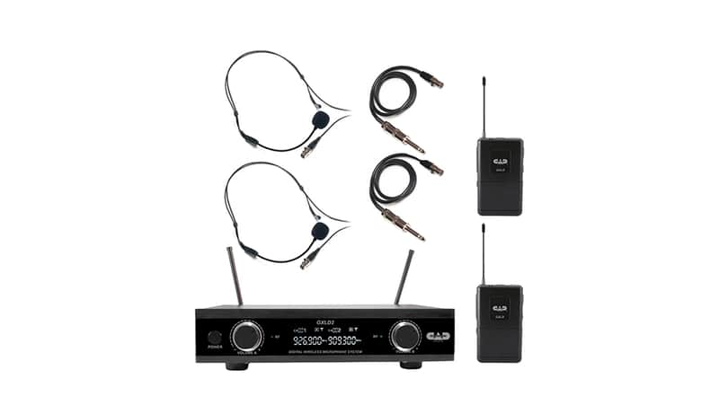 CAD GXLD2BBAH - Dual Wireless microphone set image 1