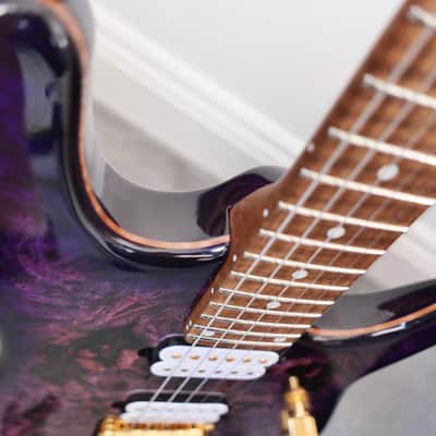 Ernie Ball Music Man Jason Richardson Signature Cutlass 6 2022 - Present - Majora Purple image 7