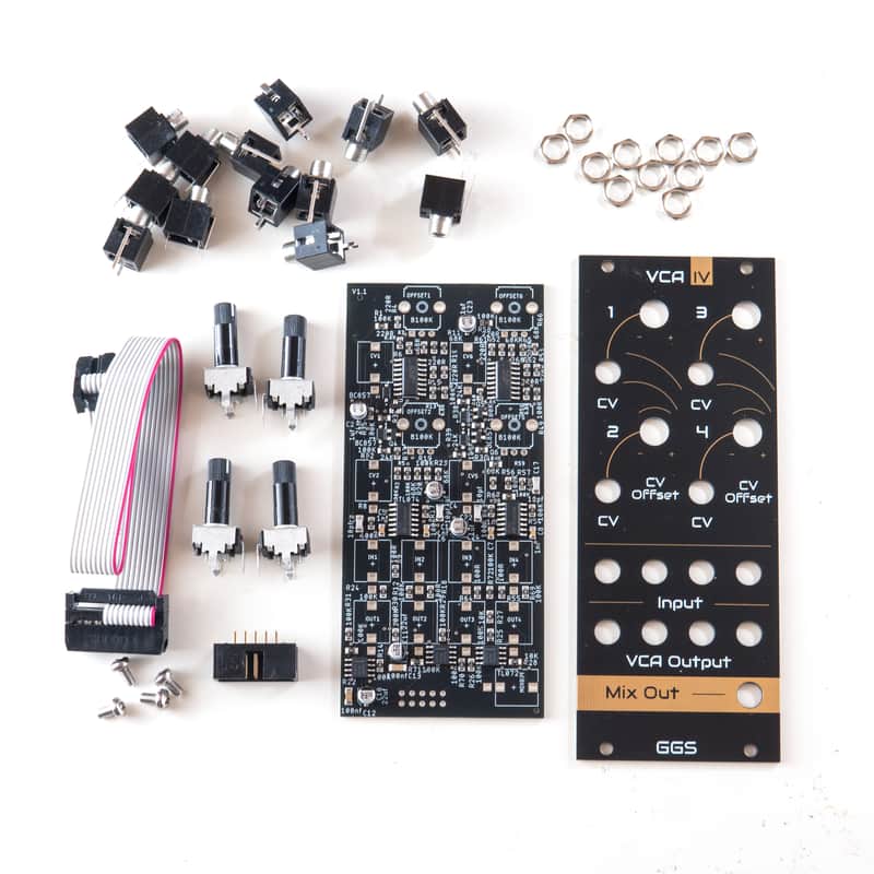 VCA IV | Quad VCA For eurorack Modules synth image 1