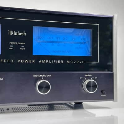 McIntosh MC7270 Digital Dynamic Stereo Power Amplifier image 9