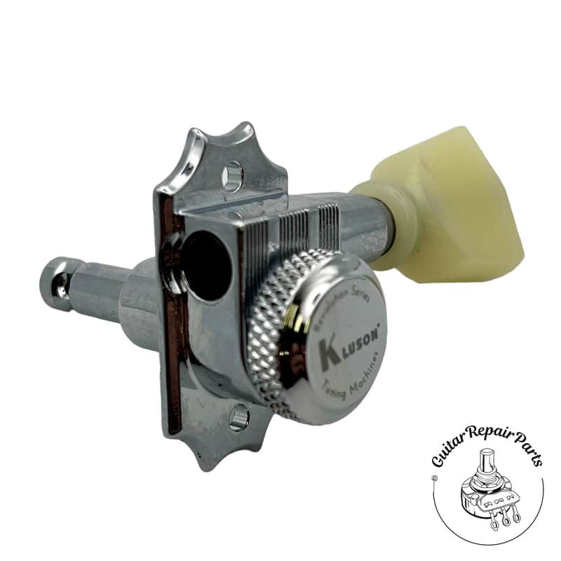 Kluson KRGL-3-CP Revolution G-Mount Locking Tuning Machines - Chrome image 1