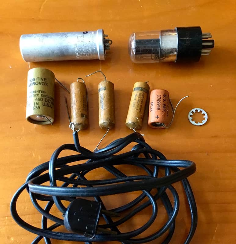 c.1960 Vintage Tube Amp Parts Lot #3 Fender Gibson Gretsch Silvertone USA image 1