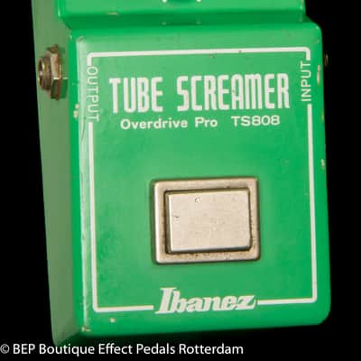Ibanez TS-808 Tube Screamer with JRC4558D op amp 1981 s/n 175918 Japan image 3