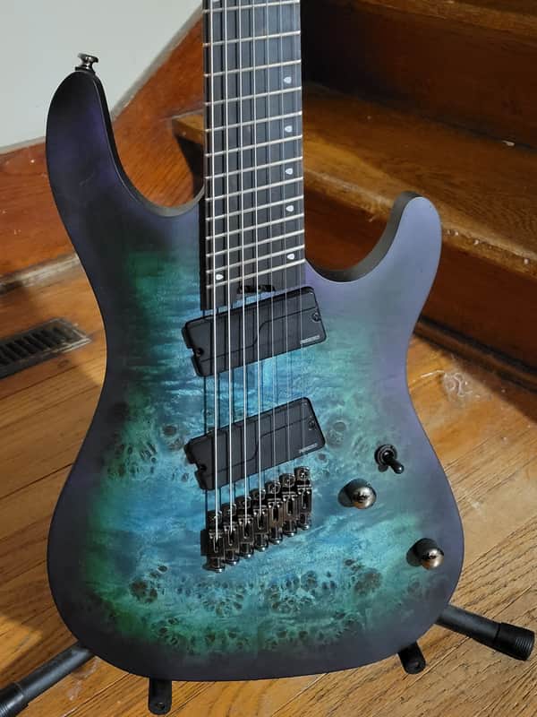 Cort KX507MS Multiscale 7-String 2022 - Present - Stardust Green image 1