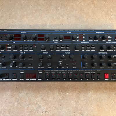 Sequential OB-6 Desktop 6-Voice Polyphonic Synthesizer 2018 - Present - Black with Wood Sides