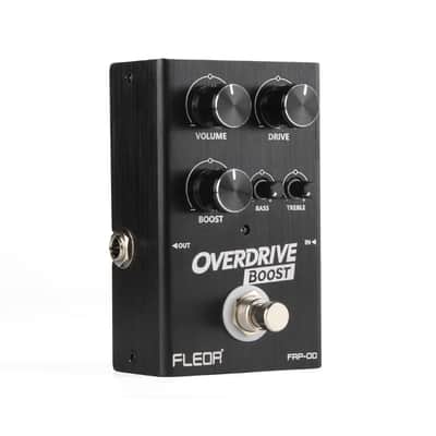 FLEOR Overdrive Pedal with Boost, Warm Dynamic Overdrive Effects, True Bypass Guitar Pedal for Electric Guitar & Bass image 4