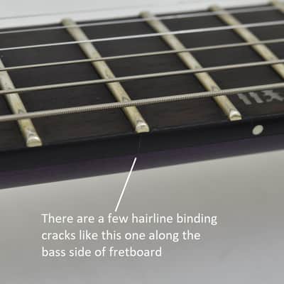 Schecter Banshee GT FR Guitar Satin Trans Purple B-Stock 3598 image 10