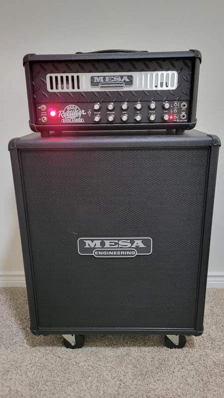 Mesa Boogie Rectifier Badlander 25-Watt Head and Rectifier 2x12 Vertical Straight Cab image 1
